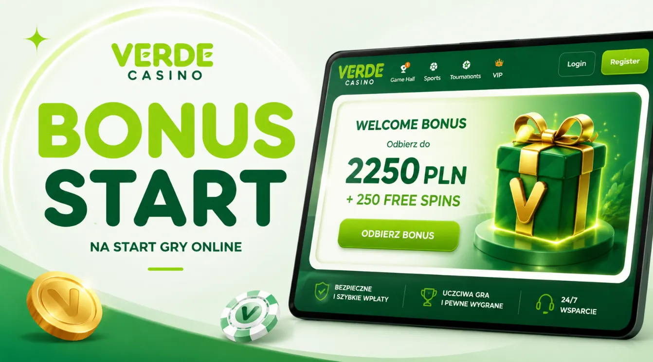 Bonus Verde casino na start gry online