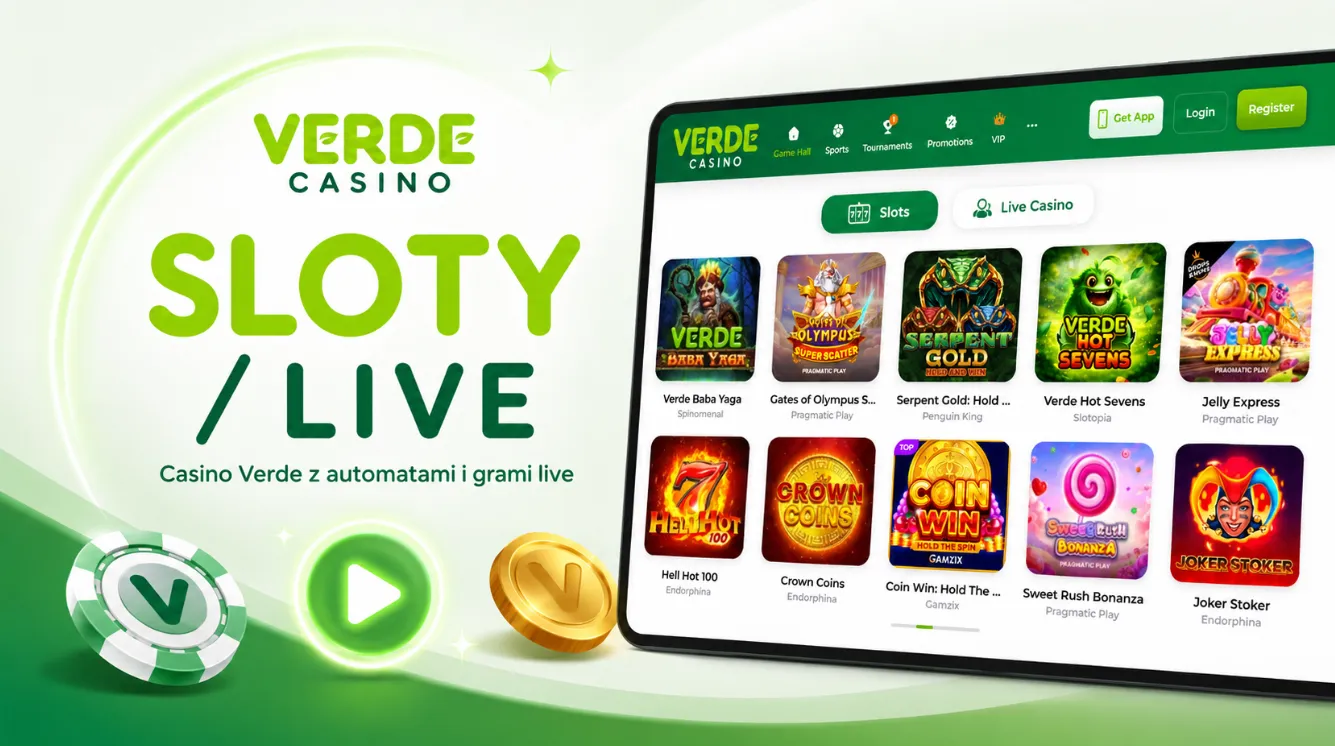 Casino Verde z automatami i grami live