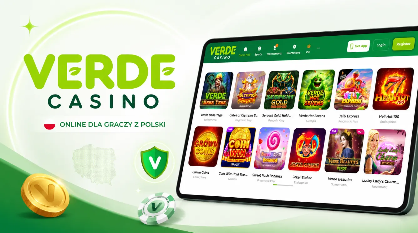 Verde Casino Online Ułatwia Start z Bonusem i Płatnościami w Polsce